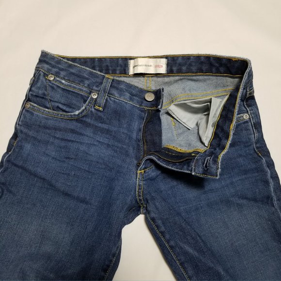 Paper Denim & Cloth Dark Wash Mid Rise Bootcut Jeans - Picture 4 of 7